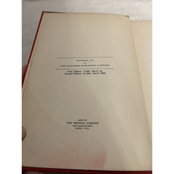 Ralph Marlowe by James Ball Naylor - 1901 Hardcover - Picture 7 of 7